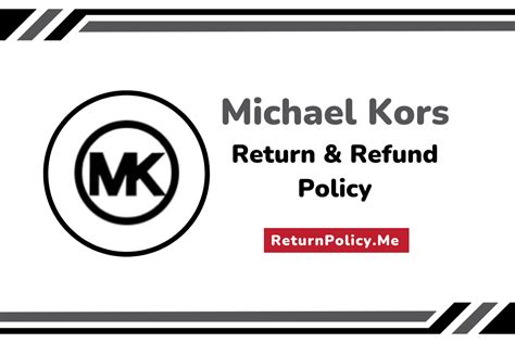 michael kors reparatur service|Michael Kors outlet refund policy.